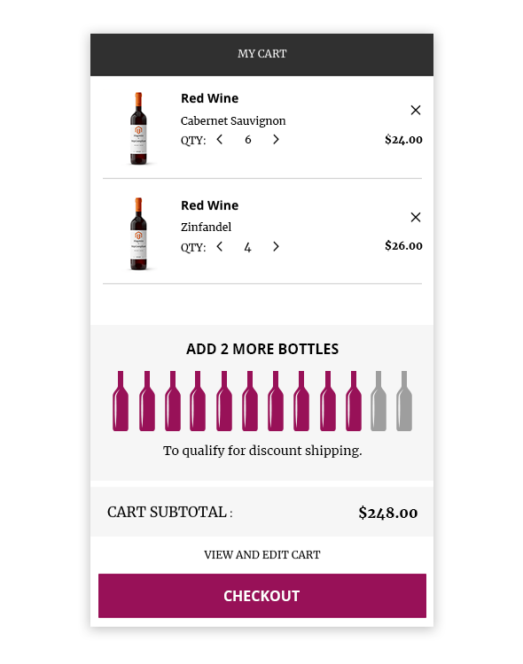 Magento - Wine Package - Feature - Allure Engine