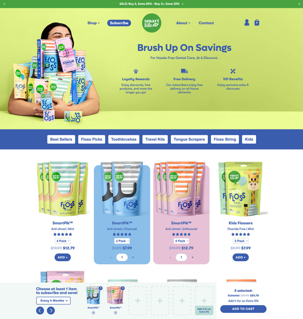 Recharge Shopify Customization Subscription